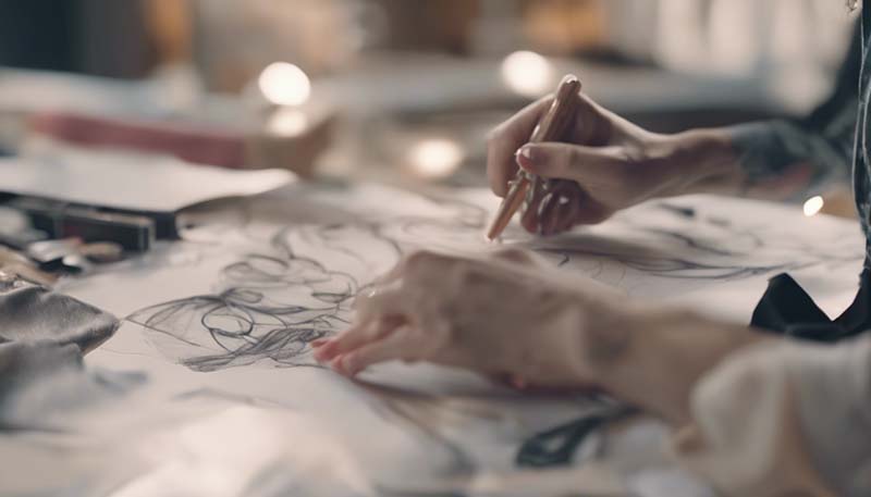 From Sketch to Silk: The Fashion Design Process